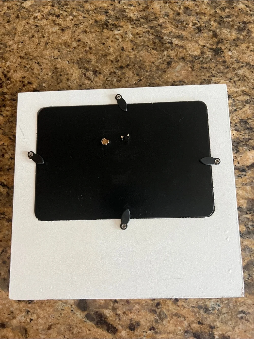 LOVE Photo Frame - White with Brown Letters